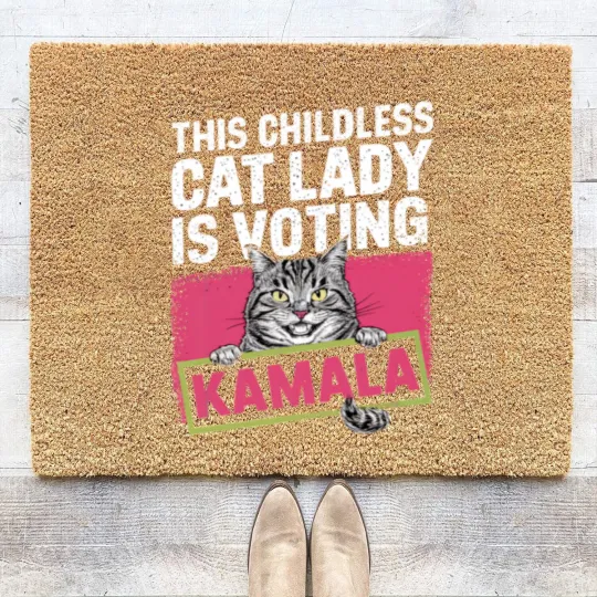 Discover Childless-Cat-Lady - Childless Cat Lady - Coir Doormats