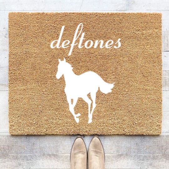 Discover White Pony Vintage Music Coir Doormats