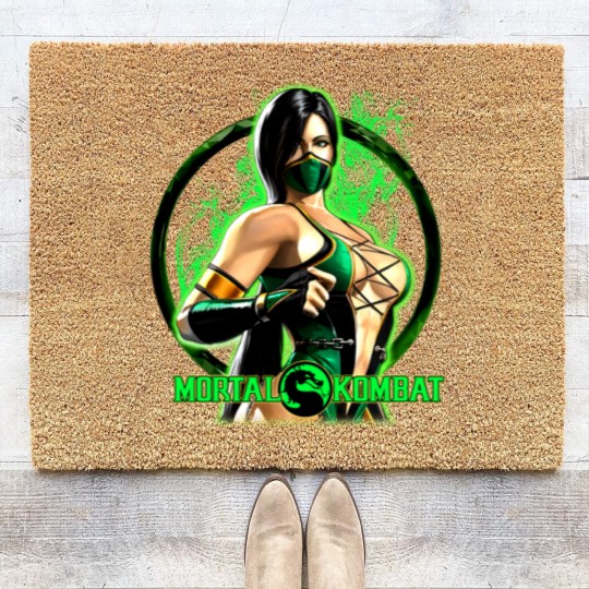 Discover Mortal Kombat Jade Coir Doormats, Mortal Kombat Coir Doormats Fan Gifts, Jade Coir Doormats, Mortal Kombat Game Coir Doormats