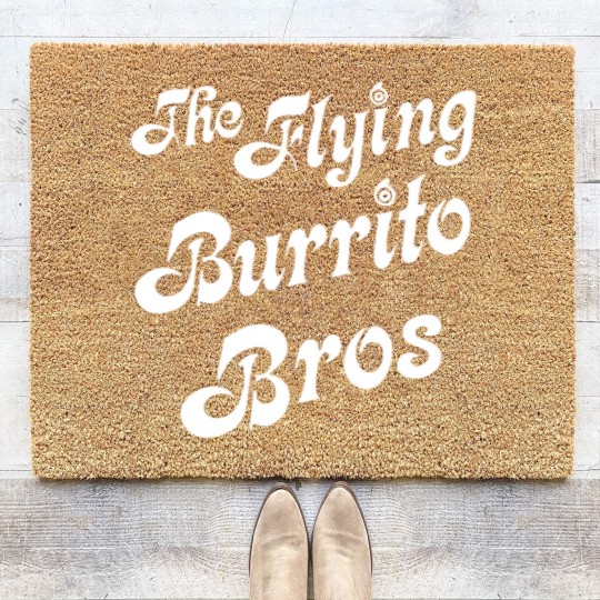 Discover The Flying Burrito Brothers Coir Doormats