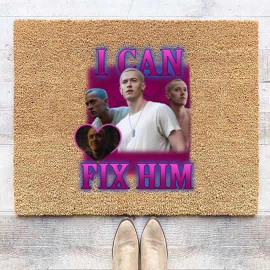 Discover I Can Fix Him Coir Doormats, Coriolanus Snow Coir Doormats, Coriolanus Coir Doormats