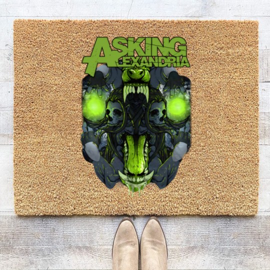 Discover Asking Alexandria Unisex Coir Doormats: TSth