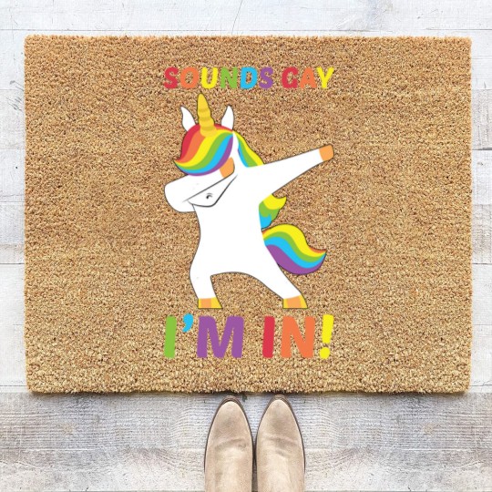 Discover Sounds Gay I_m In Sounds Gay I_m In Coir Doormats