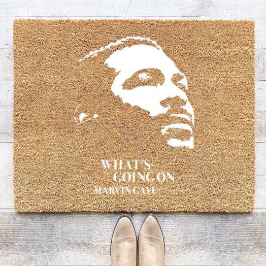 Discover Marvin Gaye Coir Doormats