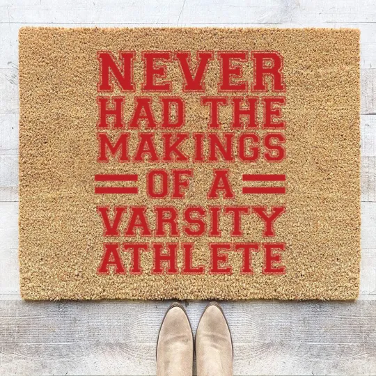 Discover Never Had The Makings Of A Varsity Athlete - Sopranos - Coir Doormats