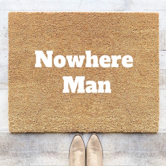 Discover Nowhere Man Coir Doormats