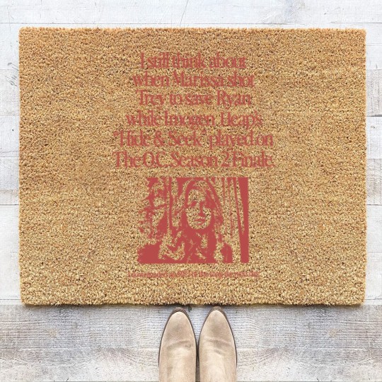 Discover I Still Think About When Marissa Shot Trey on The O.C. Season 2 Finale Coir Doormats