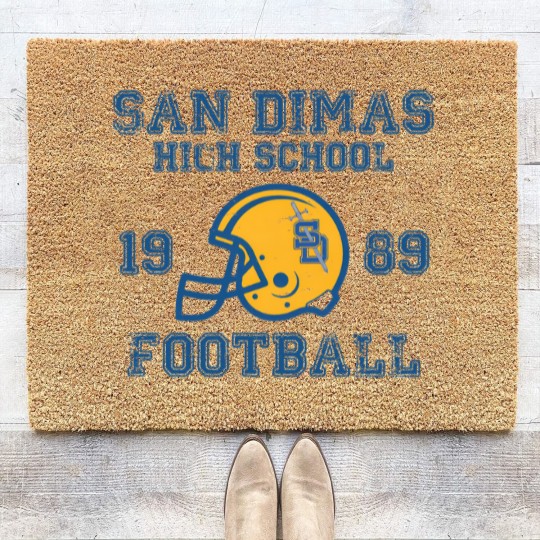 Discover San Dimas High School Football Coir Doormats