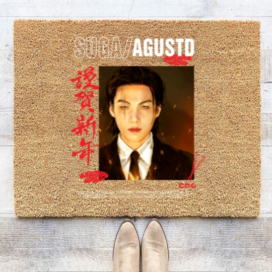 Discover Bts Suga Coir Doormats,AGUSTDshirt,AGUSTDmerch,Bts suga unisex Coir Doormats,Min yoongi Coir Doormats