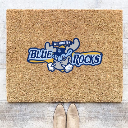 Discover Wilmington Blue Rocks Sport Clubs Coir Doormats