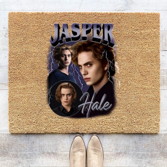 Discover Jasper Hale Coir Doormats, Jasper Hale Coir Doormats, Vintage Jasper Hale Twilight saga Coir Doormats