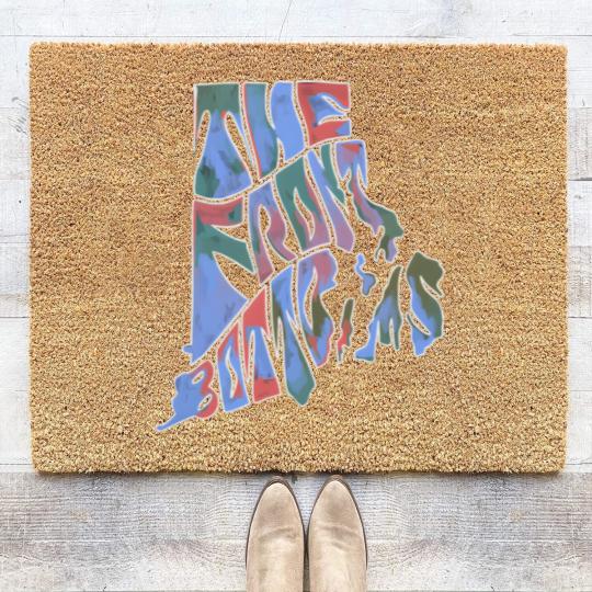 Discover The Front Bottoms Merch Front Bottoms Melted | Essential Coir Doormats
