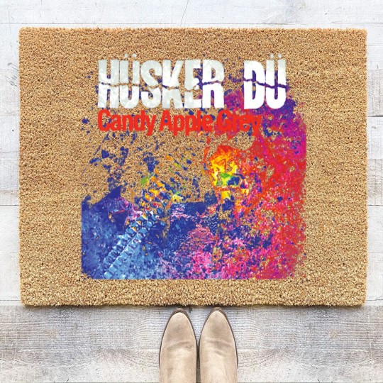 Discover HUSKER DU MUSIC PUNK Coir Doormats