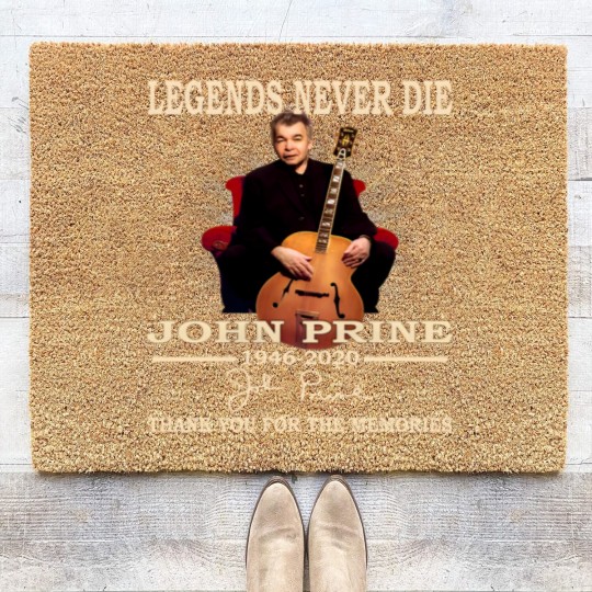 Discover Legends Never Die John Prine 1946 2020 Thank You Coir Doormats