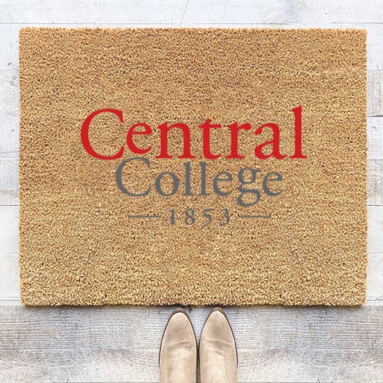 Discover Central College (Iowa) Established 1853 Coir Doormats