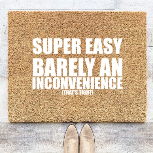Discover Super Easy Barely An Inconvenience Coir Doormats