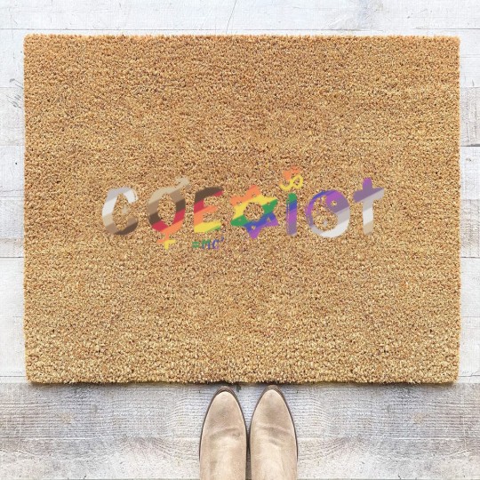 Discover Coexist Coir Doormats