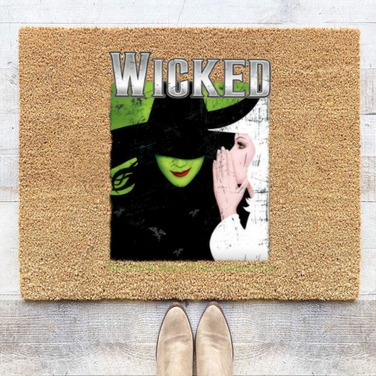 Discover Wicked Broadway A New Musical Coir Doormats, Wicked Coir Doormats