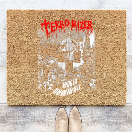 Discover Terrorizer Unisex Coir Doormats - World Downfall - Fear of Napalm - Grind Coir Doormats