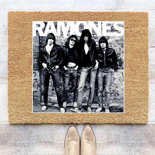 Discover Ramones Unisex Coir Doormats: 1st Album