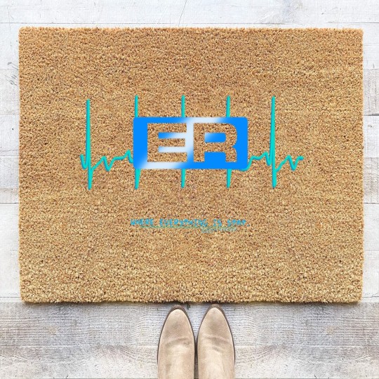 Discover Vintage Y2K ER TV Show Coir Doormats