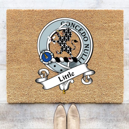 Discover Little Clan Badge Coir Doormats