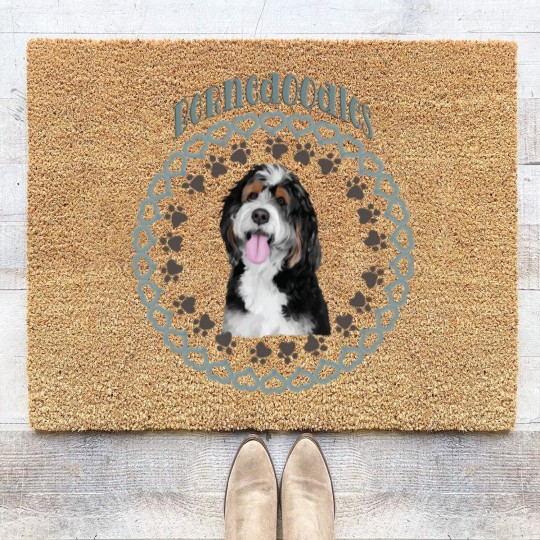 Discover Bernedoodles dog breed - Bernedoodle Dog - Coir Doormats
