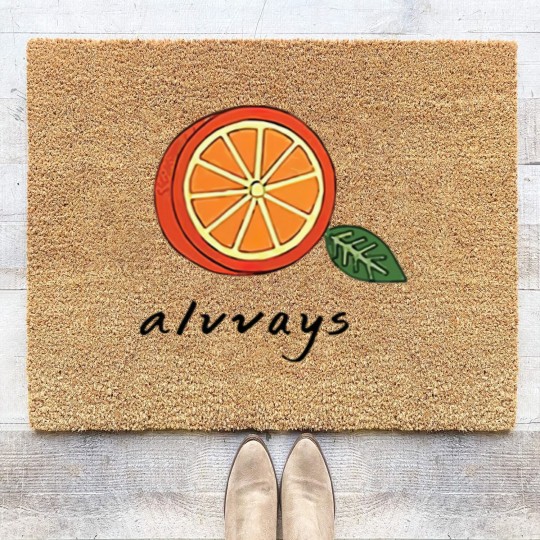 Discover Alvvays Band Merch Coir Doormats