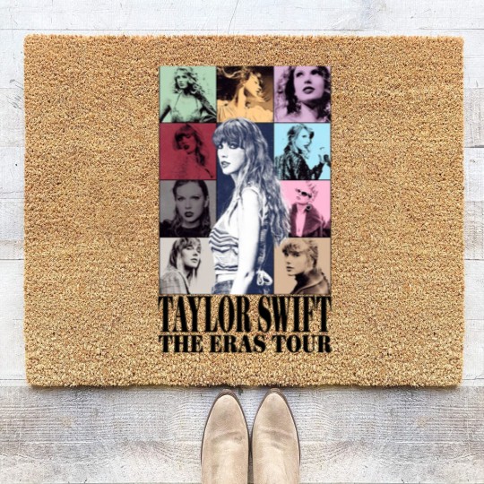 Discover Taylor Swiftian Merch Coir Doormats, Back and Front Coir Doormats