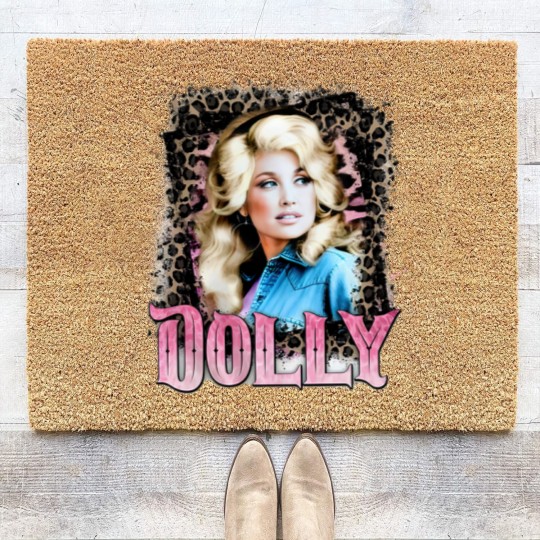 Discover Dolly Parton Coir Doormats, Vintage Dolly Parton Coir Doormats