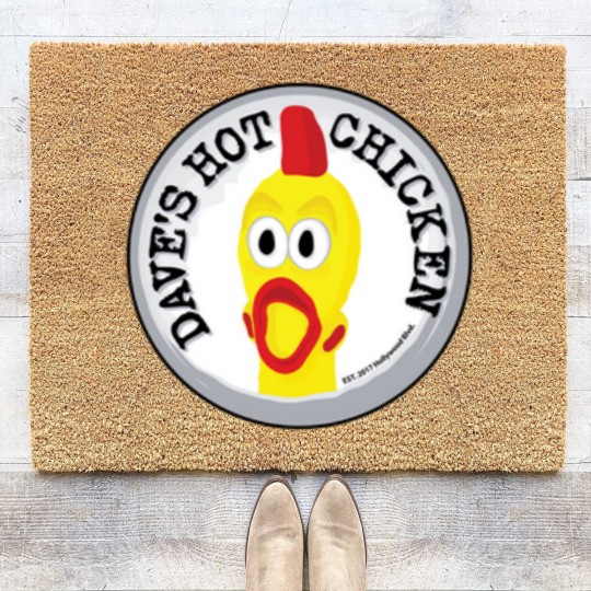 Discover Dave's Hot Chicken Restaurant Coir Doormats