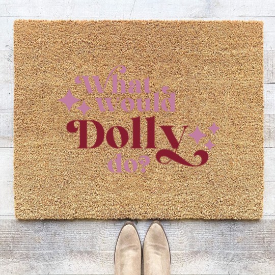 Discover What would Dolly do? Coir Doormats