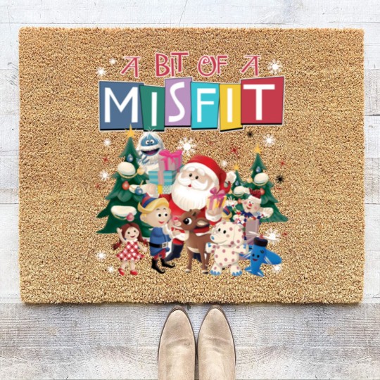 Discover Misfit Toys Christmas Coir Doormats | A Bit Of A Misfit Coir Doormats