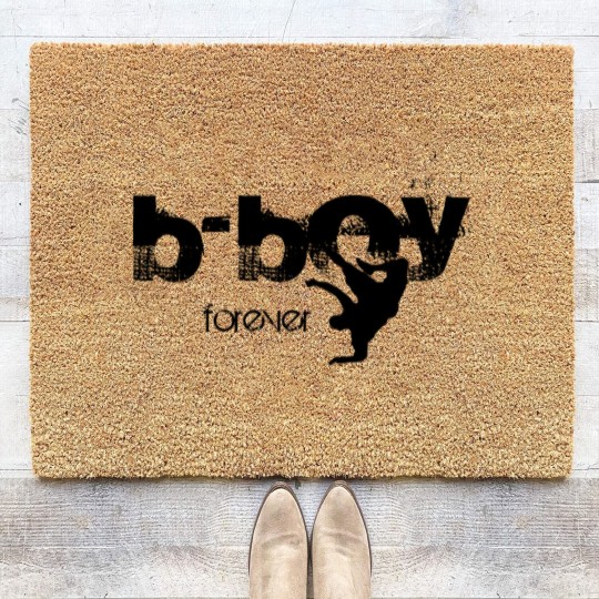 Discover b-boy forever Coir Doormats