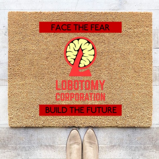 Discover Lobotomy Corporation Coir Doormats