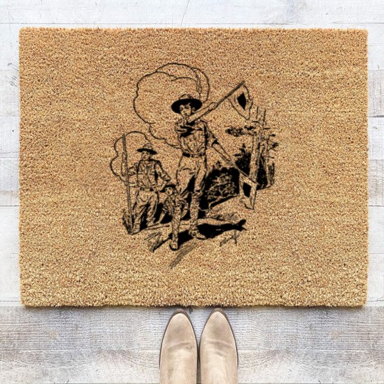 Discover boy Scouts Coir Doormats