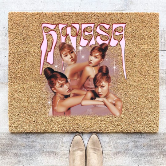 Discover Hwasa Retro Vintage Coir Doormats, Hwasa Mamamoo Coir Doormats