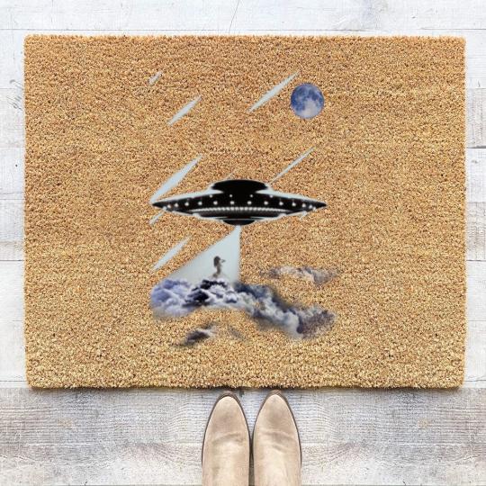 Discover Down Bad Alien Unisex Coir Doormats