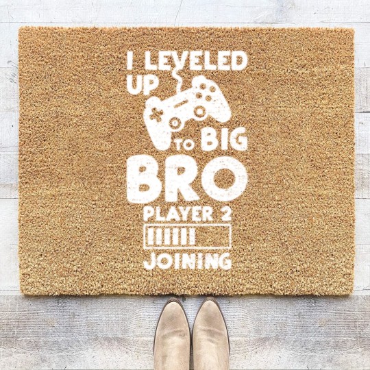 Discover I Leveled Up To Big Bro Player 2 Joining - Brother Coir Doormats
