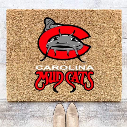 Discover Carolina Mudcats Coir Doormats
