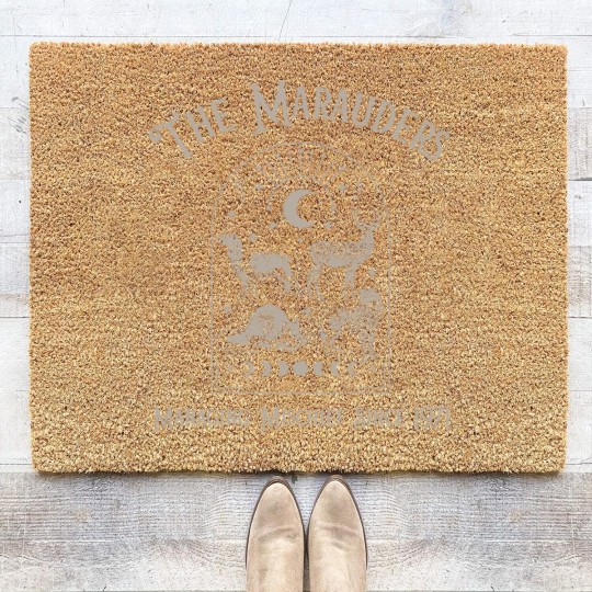 Discover Marauders Coir Doormats The Marauders Harry Fandom Magical Mischief
