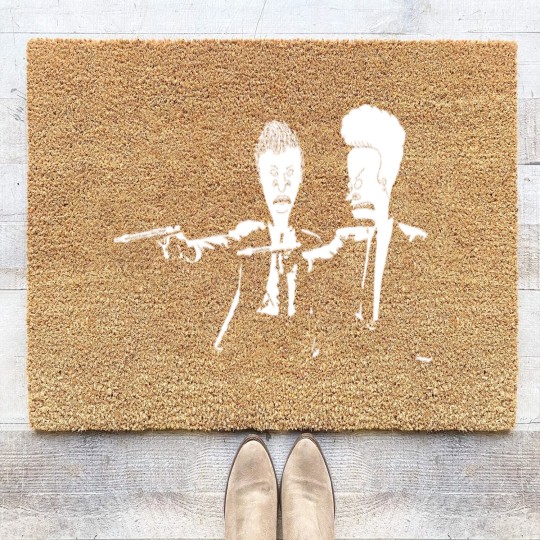 Discover Beavis And Butthead Pulp Fiction - Beavis And Butthead - Coir Doormats