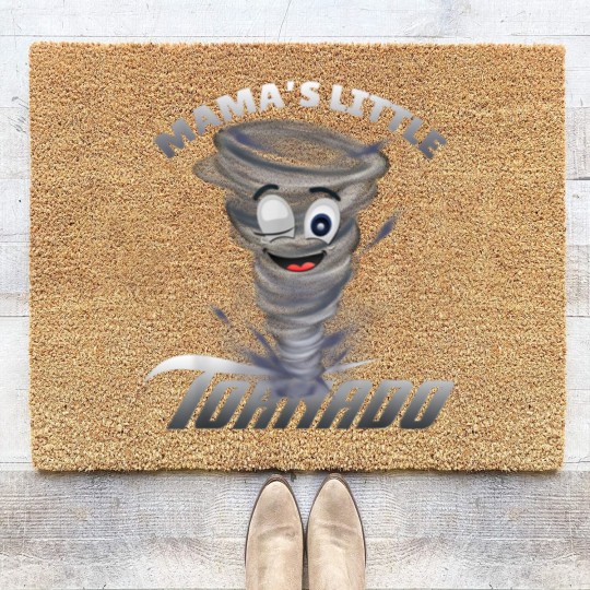 Discover Mamas Little Tornado Meteorologist Kid Coir Doormats Coir Doormats