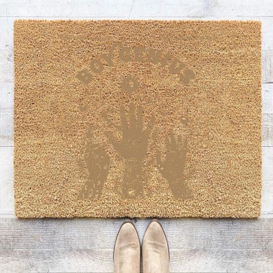 Discover Boygenius Merch, Boygenius Band 2023 Tour Coir Doormats