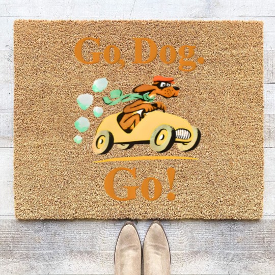Discover go dog go Coir Doormats