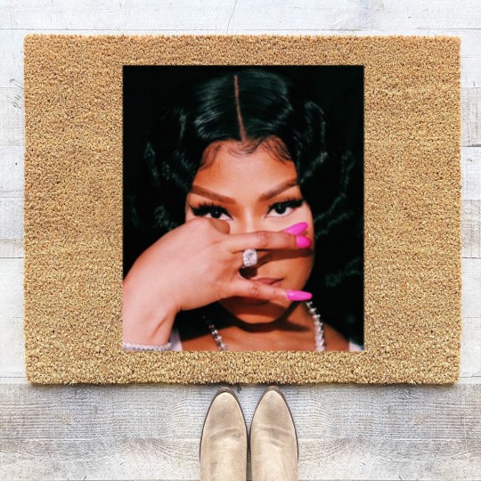 Discover the Nicki Minaj Graphic Unisex Coir Doormats, Coir Doormats