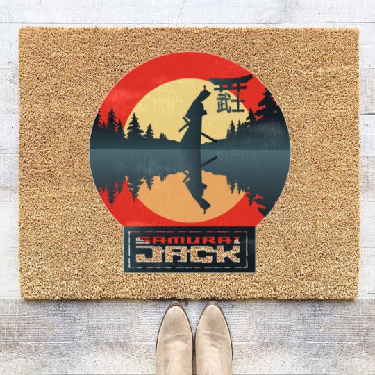 Discover Samurai Jack Fitted Scoop Coir Doormats