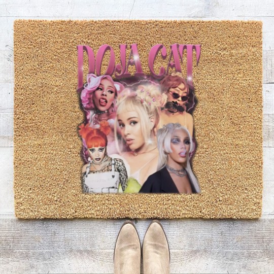 Discover Doja Cat Vintage 90s Coir Doormats