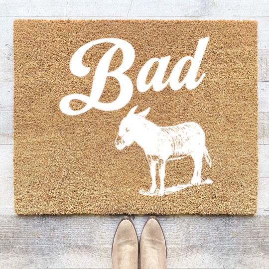 Discover Bad Donkey Coir Doormats, Donkey Coir Doormats, Funny Donkey Coir Doormats, Sarcastic Coir Doormats, Donkey Lover Coir Doormats