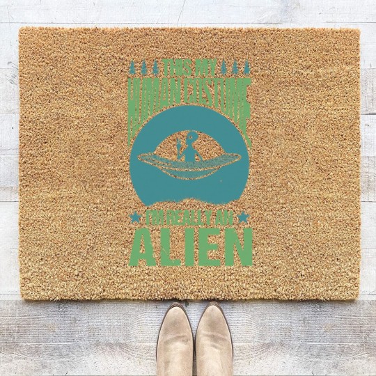 Discover Alien Alien Coir Doormats